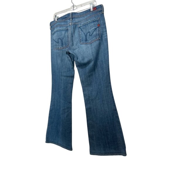 Citizens of Humanity Ingrid Low Waist Flare Jean Women 32 Blue Y2K Elena Gilbert - Picture 15 of 15